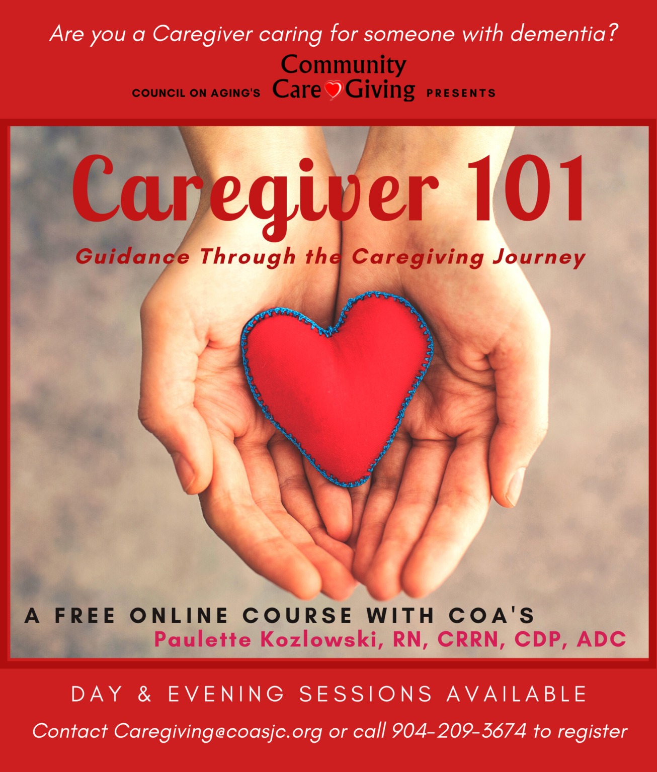 Caregiver Support Council On Aging Coa 7384